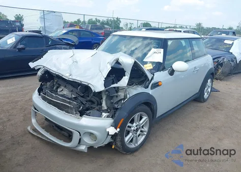 2011 Mini Cooper из США, поврежденный, VIN WMWSU3C5XBT092450